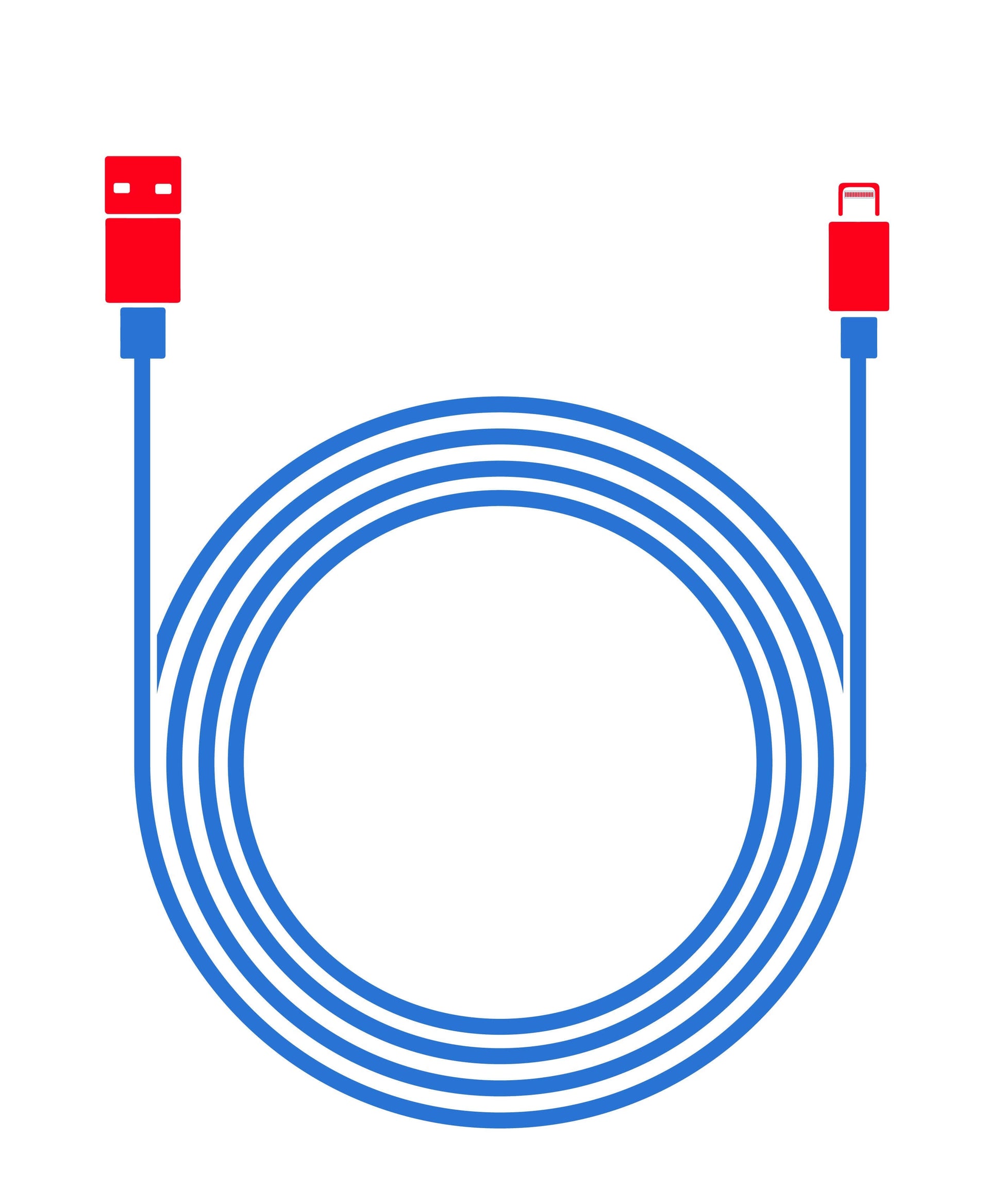 MFi certified Lightning USB cable, 3FT length, compatible with Apple devices, durable and tangle-resistant design.