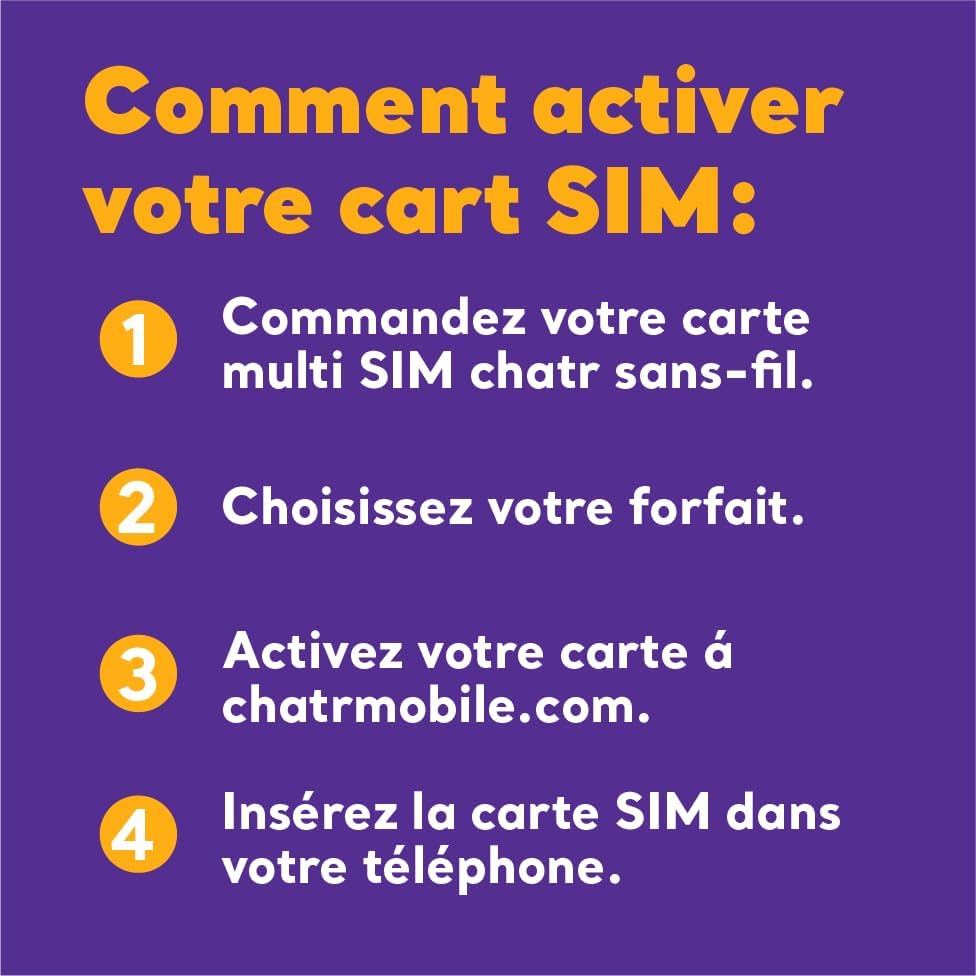 Chatr 3-in-1 Multi-SIM Card