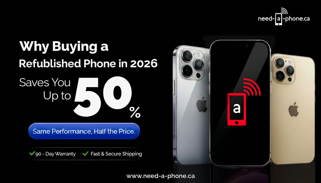 Why Buying a Refurbished Phone in 2026 Saves You Up to 50%