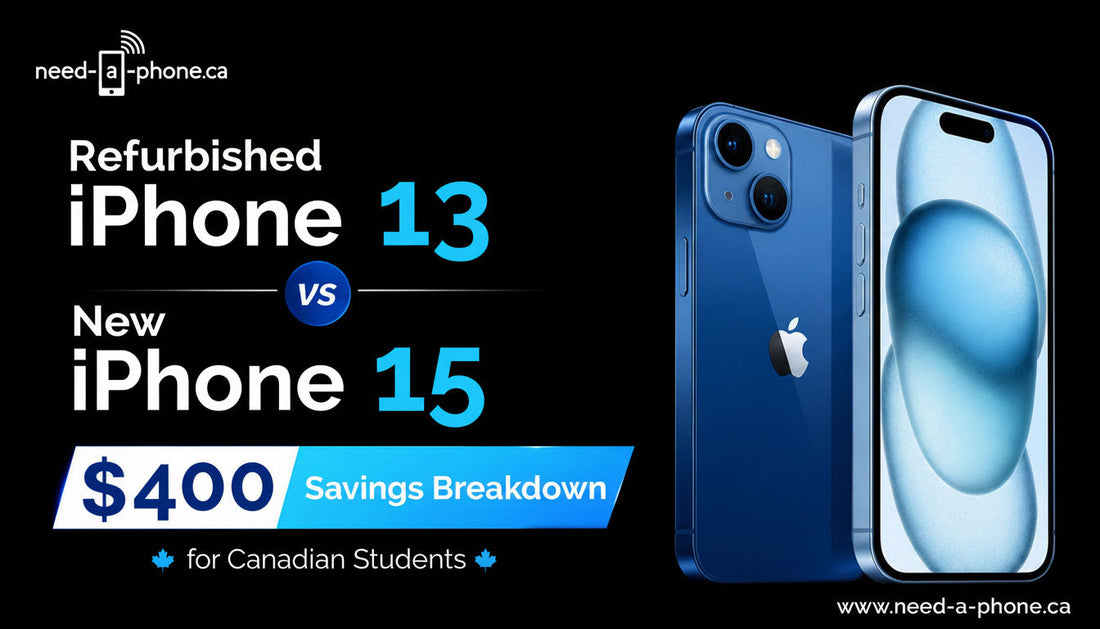 Refurbished iPhone 13 vs New iPhone 15: Best Budget Choice for Students in Canada