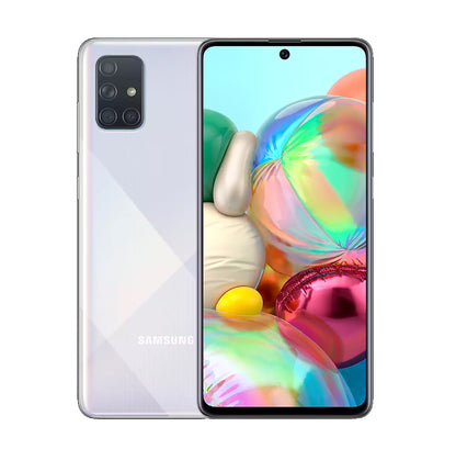 Samsung Galaxy A71 unlocked 128GB quad-camera smartphone in black
