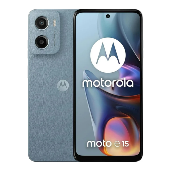 Motorola Moto e15 unlocked smartphone front view