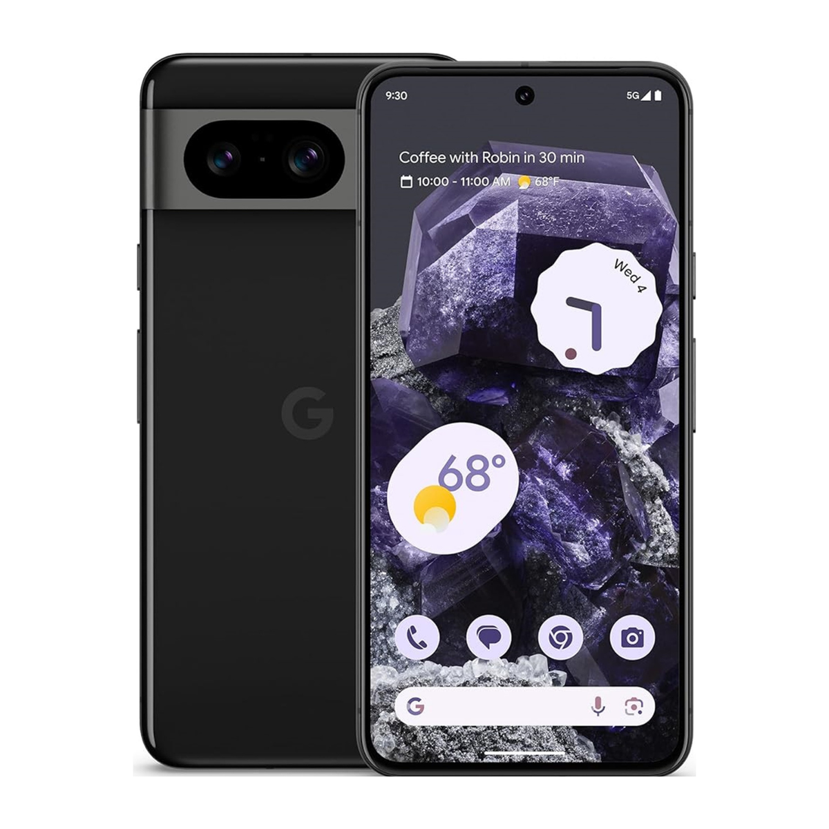Google Pixel 8 unlocked smartphone with vivid display