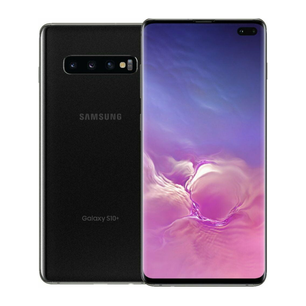 Samsung Galaxy Note 10 Plus smartphone with a large Infinity-O display