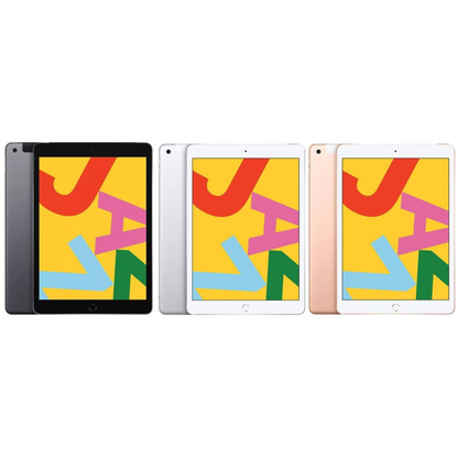 iPad 7th Gen 10.2" (WiFi + Cellular) Unlocked