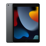 Apple iPad 9th Generation tablet with Retina display on home screen
