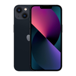 iPhone 13 Black smartphone front and back view