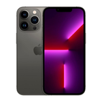 iPhone 13 Pro Black smartphone front and back view