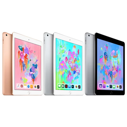iPad 6th Gen 9.7" (WiFi + Cellular) Unlocked